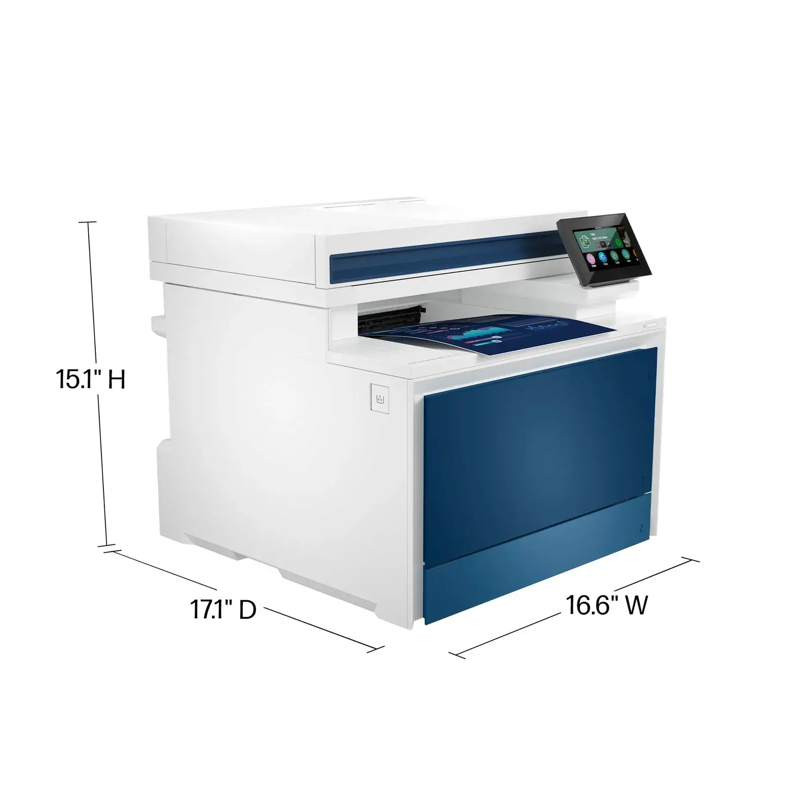 Color LaserJet Pro MFP 4301fdw Wireless Printer, AI-enabled - Image 2